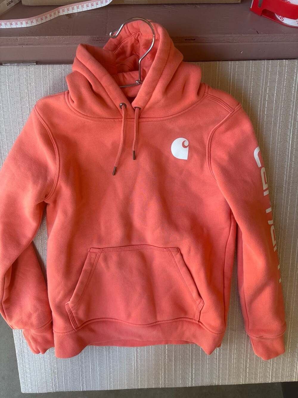 Carhartt Women's Iconic Clarksburg Hoodie Size XS Pink